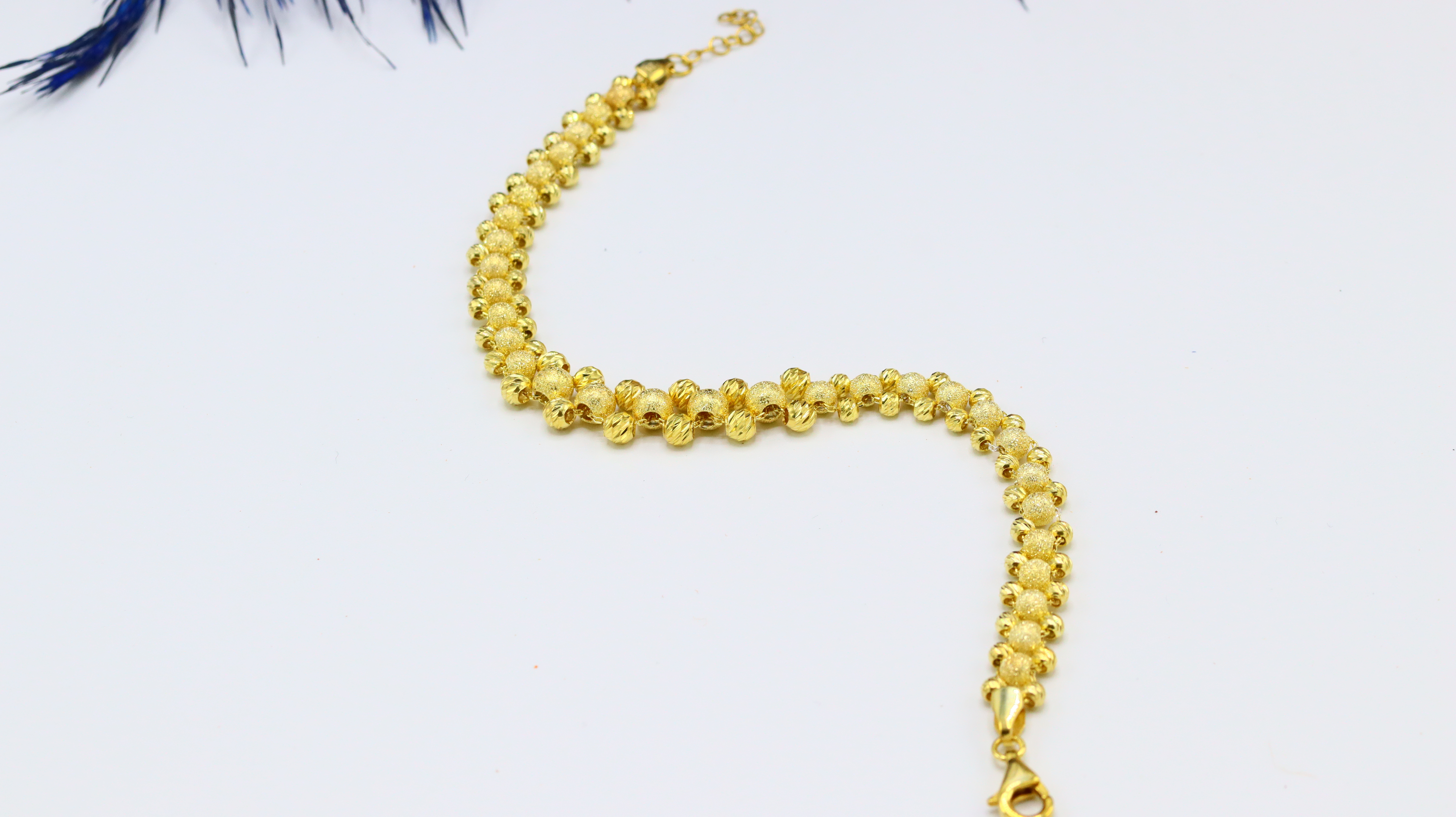 925 Ayar Gümüş Örme Dorika Bileklik-2185