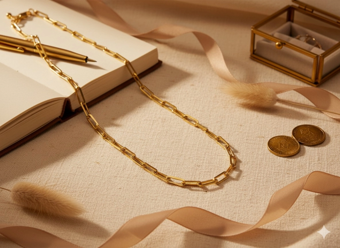 Ataç Zincirli Gümüş Kolye